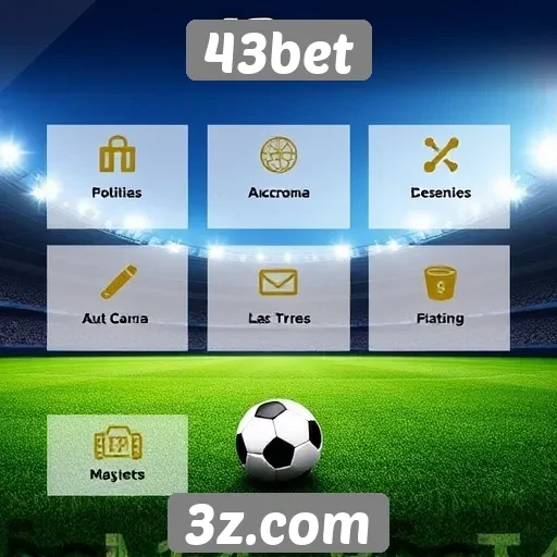Exploração das funcionalidades do site 43bet