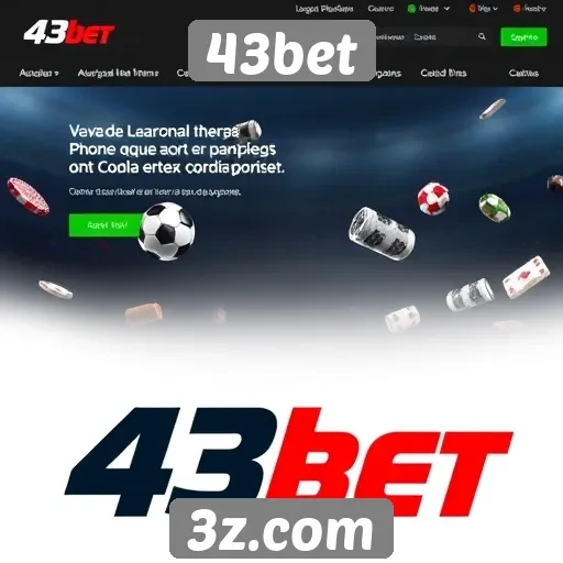 Novas funcionalidades do site 43bet em destaque