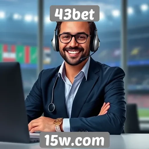 Suporte ao cliente e atendimento no 43bet